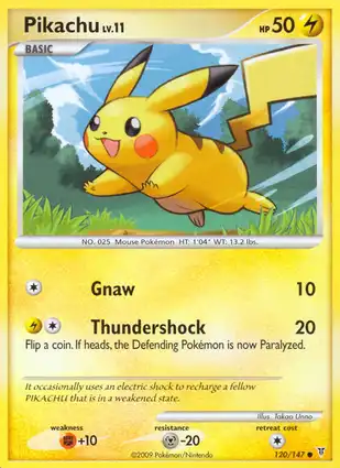 Pikachu 120/147 Supreme Victors