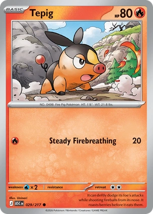 Tepig 029/217 Ascended Heroes