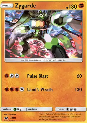 Zygarde SM15 Sun & Moon Promos