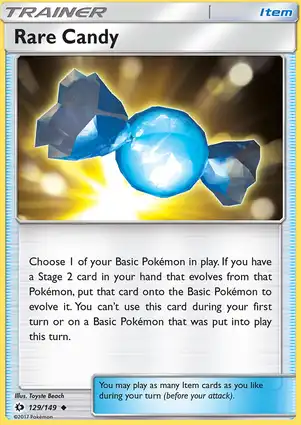 Rare Candy 129/149 Sun & Moon
