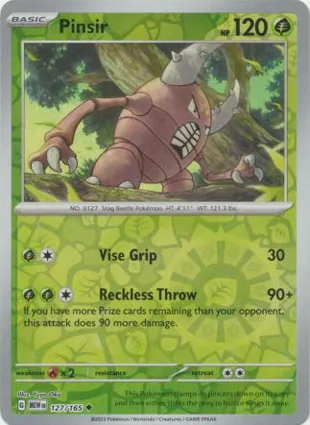 Pinsir 127/165 Scarlet & Violet 151