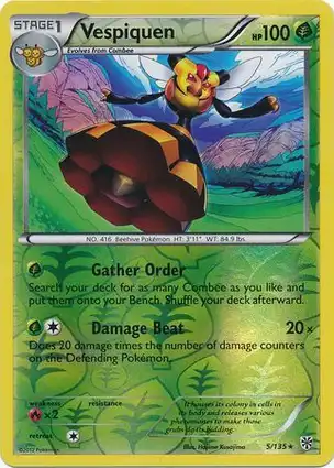 Vespiquen 5/135 Plasma Storm
