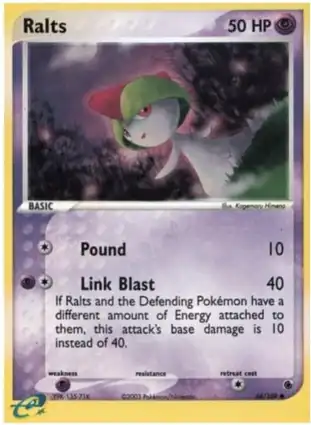Ralts 68/109 EX Ruby & Sapphire