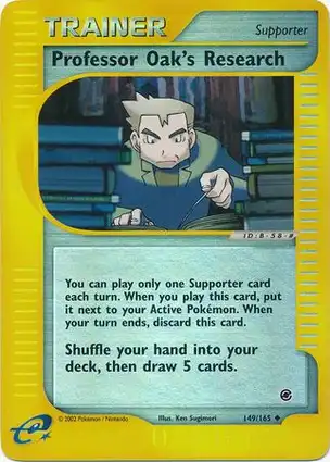 Professor Oak's Research 149/165 Expedition Base Set