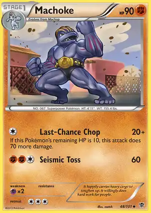 Machoke 48/101 Plasma Blast