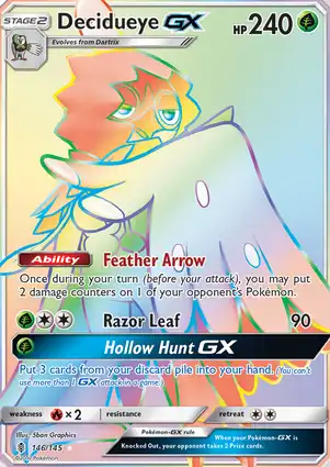 Decidueye-GX 146/145 Guardians Rising