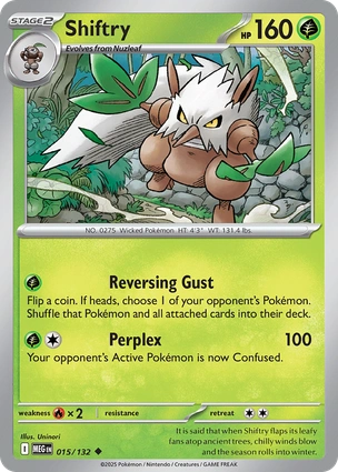 Shiftry 015/132 Mega Evolution