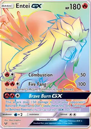 Entei-GX 74/73 Shining Legends