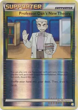 Professor Oak's New Theory 101/123 HeartGold & SoulSilver