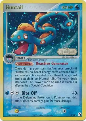 Huntail 18/92 EX Legend Maker