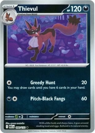 Thievul 090/132 Mega Evolution
