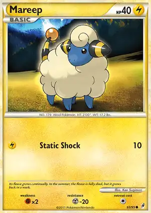Mareep 63/95 Call of Legends
