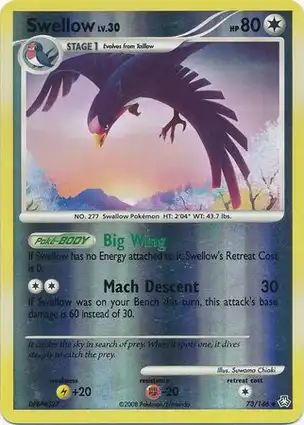 Swellow 73/146 Legends Awakened