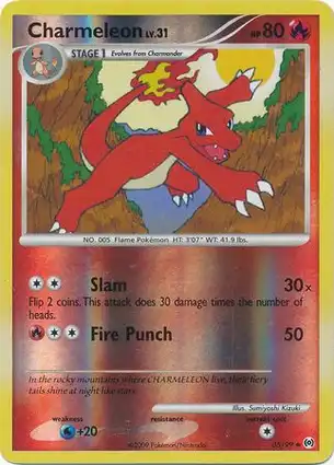 Charmeleon 35/99 Arceus