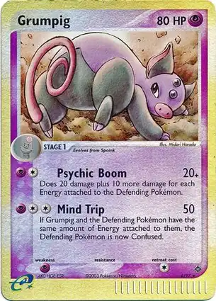 Grumpig 6/97 EX Dragon