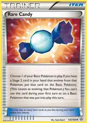 Rare Candy 135/160 Primal Clash