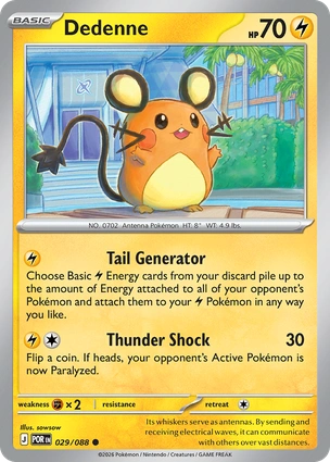 Dedenne 029/088 Perfect Order
