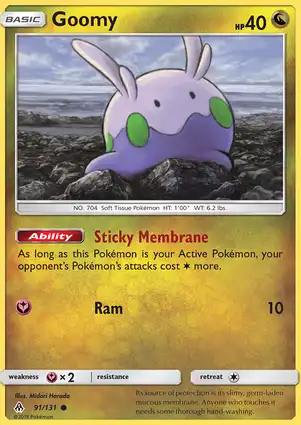 Goomy 91/131 Forbidden Light