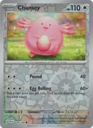Chansey 144/198 Scarlet & Violet