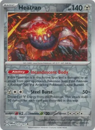 Heatran 123/167 Twilight Masquerade