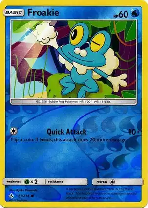 Froakie 51/214 Unbroken Bonds