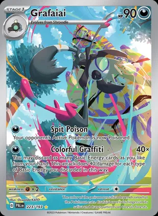Grafaiai 223/193 Paldea Evolved