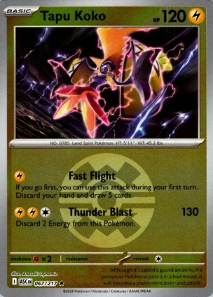 Tapu Koko 067/217 Ascended Heroes