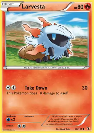 Larvesta 20/101 Noble Victories