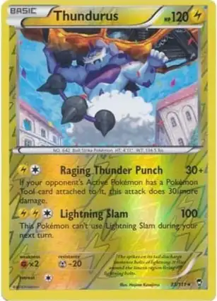 Thundurus 33/111 Furious Fists