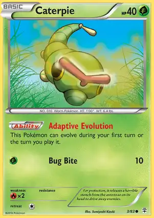Caterpie 3/83 Generations