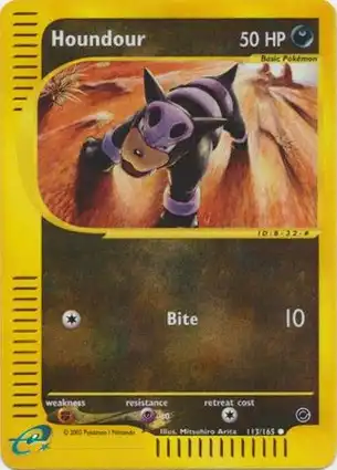 Houndour 113/165 Expedition Base Set