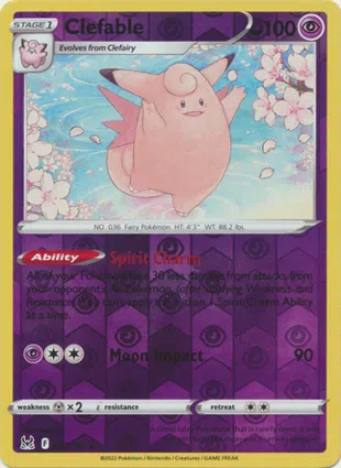 Clefable 063/196 Lost Origin