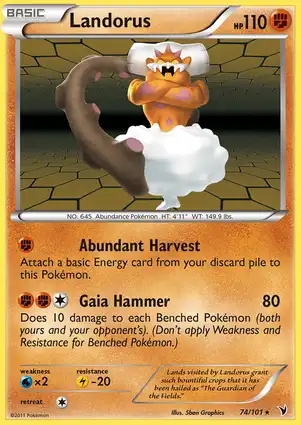 Landorus 74/101 Noble Victories