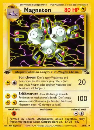 Magneton 26/62 Fossil 1st Edition