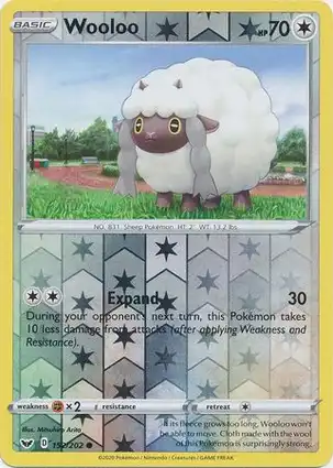 Wooloo 152/202 Sword & Shield