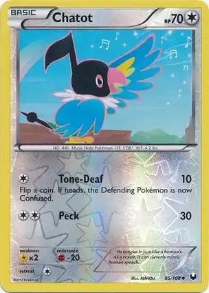Chatot 85/108 Dark Explorers