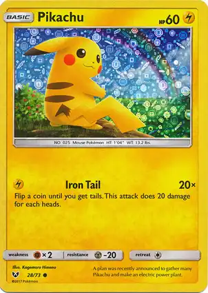 Pikachu 28/73 Shining Legends