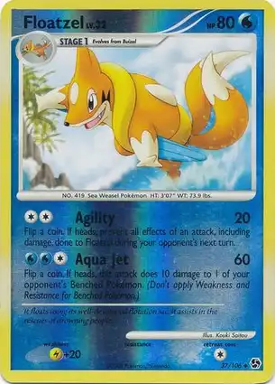 Floatzel 37/106 Great Encounters