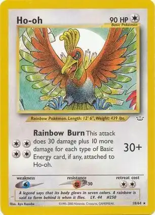 Ho-oh 18/64 Neo Revelation