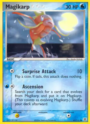 Magikarp 67/112 EX FireRed & LeafGreen