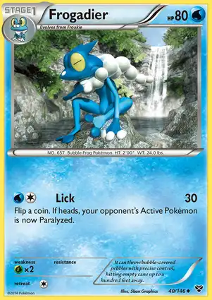Frogadier 40/146 XY