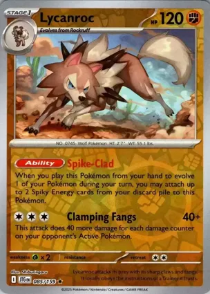 Lycanroc 085/159 Journey Together