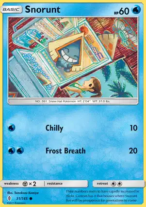 Snorunt 31/145 Guardians Rising