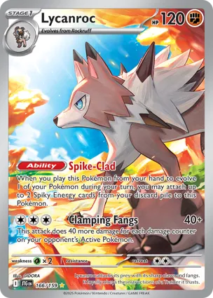 Lycanroc 166/159 Journey Together