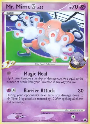 Mr. Mime E4 28/111 Rising Rivals