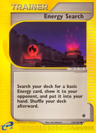 Energy Search 153/165 Expedition Base Set