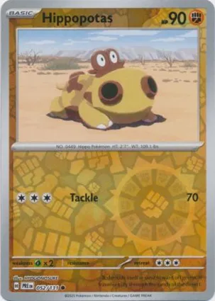 Hippopotas 052/131 Prismatic Evolutions