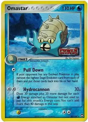 Omastar 20/108 EX Power Keepers