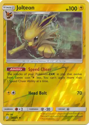 Jolteon 70/236 Cosmic Eclipse