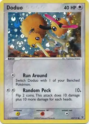 Doduo 62/112 EX FireRed & LeafGreen